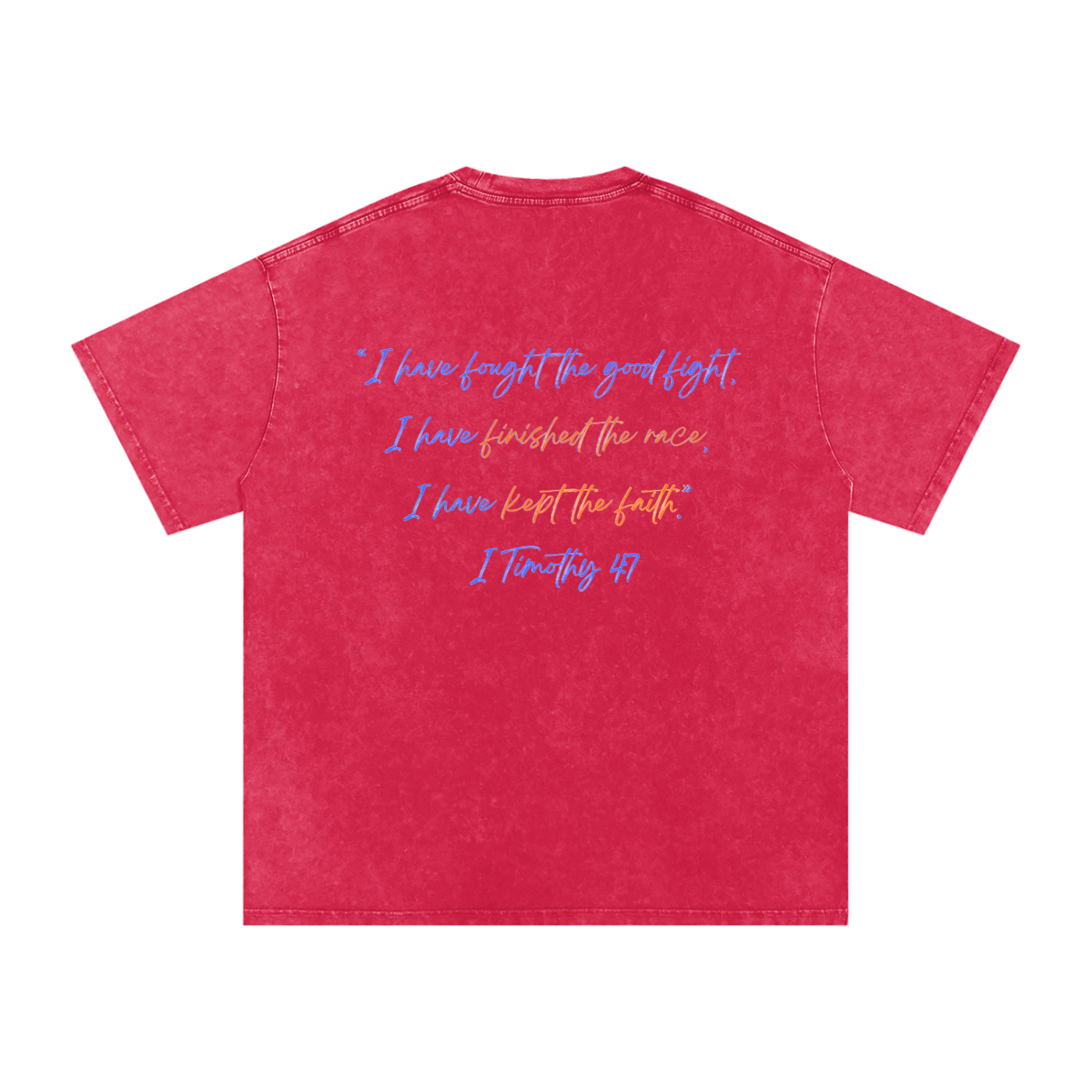 Christian,apparel,yellow,black,navy,red,encouragement,encouraging,faith,fear,race,finish,car,racecar,scripture,scriptures,positive,positivity,inspirational,gospel,message,verse,passage,shirts