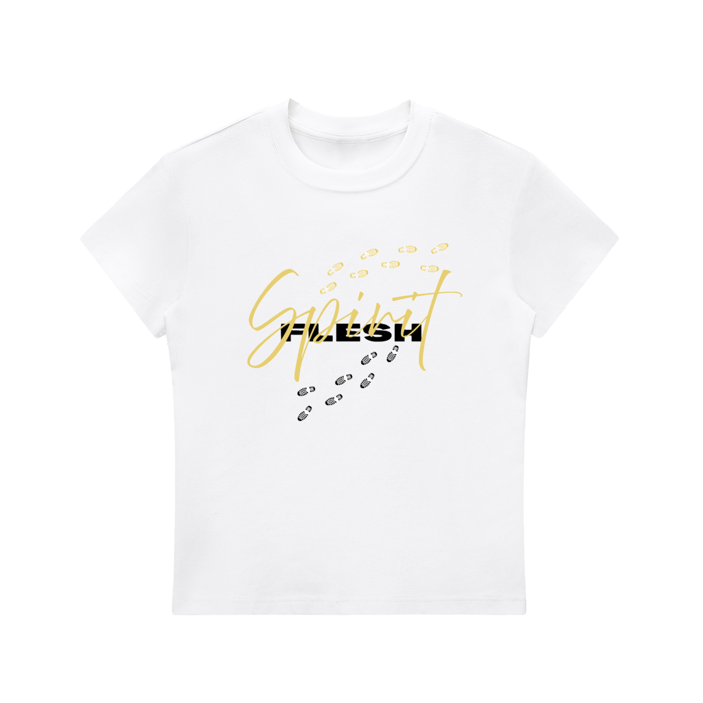Essential Bodycon Crewneck T-Shirt